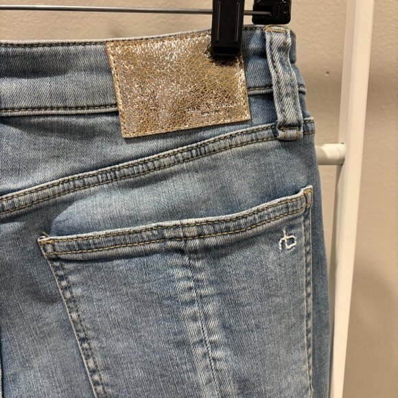 Rag & Bone Nina High Waist Skinny Jeans in Clemente Size 27 - Picture 7 of 8